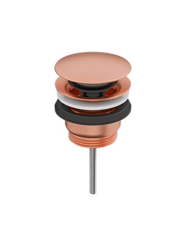 Универсален клик сифон, розово злато 0931RG54S6