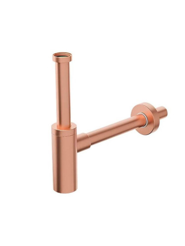 INOXMATER - сифон за мивка, розово злато