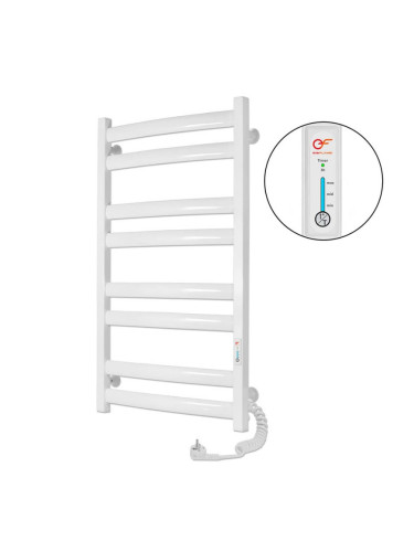 Електрическа лира за баня Atlant R Бяла