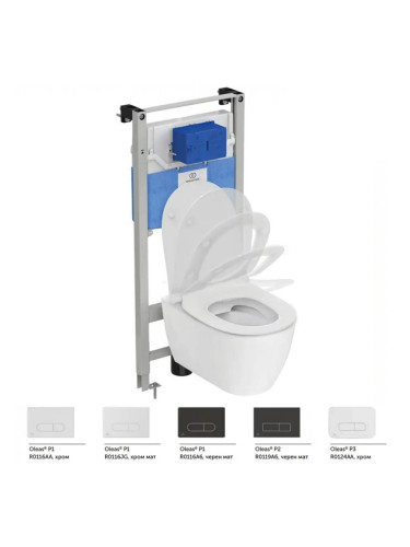 WC комплект за вграждане i.life O със структура ProSys 120P