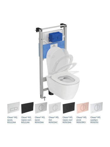 WC комплект за вграждане i.life O със структура ProSys 120M