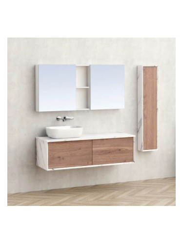 Шкаф за баня ПАЛЕРМО 120х46х35 12035