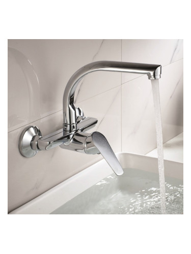 Месингов смесител за умивалник ALFI ICF 5108123 7313