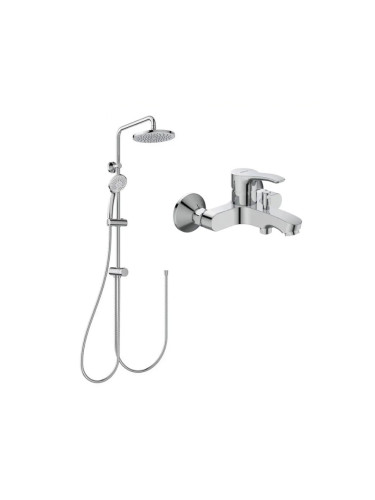 Душ система Ceratwist T20 и смесител Seva