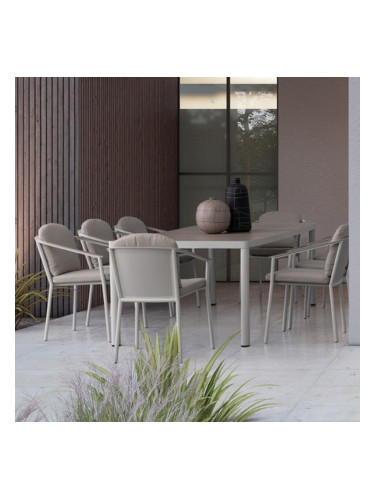 Комплект маса и 8 стола ULISES VAPOR YK15