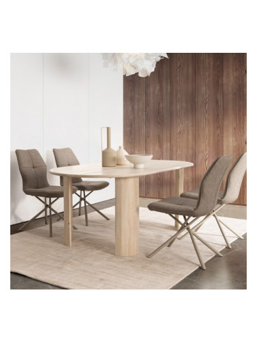 ORLANDO - Овална маса от от мангово дърво 210х100