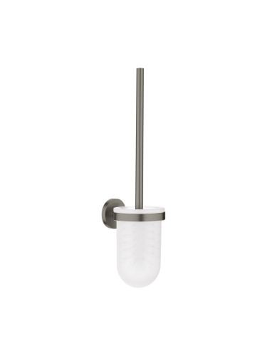 Поставка за тоалетна четка Essentials графит