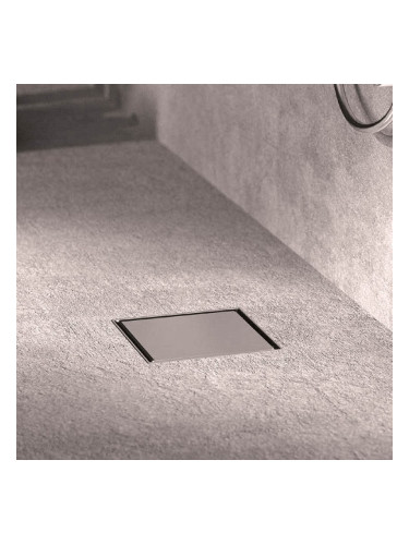 Подов сифон за вграждане на плочка 10х10 см, Vertigo