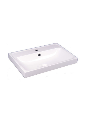 Бял умивалник от смола ICC 6087