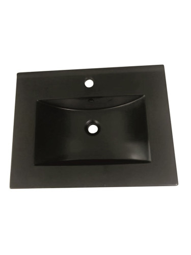 Порцеланов умивалник в черен мат ICC 5953B-2