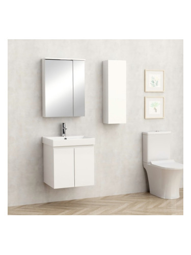 Долен пвц шкаф за баня ALDENE-50см/ 60см/ 70см + умивалник