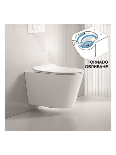 Стенна тоалетна чиния ICC 5237