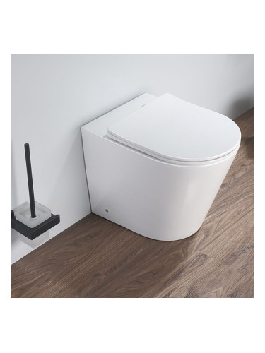 Тоалетна чиния за подов монтаж ICC 5437 TORNADO