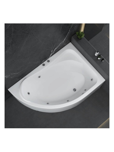 Акрилна ъглова хидромасжна вана ICSH 151050 W L