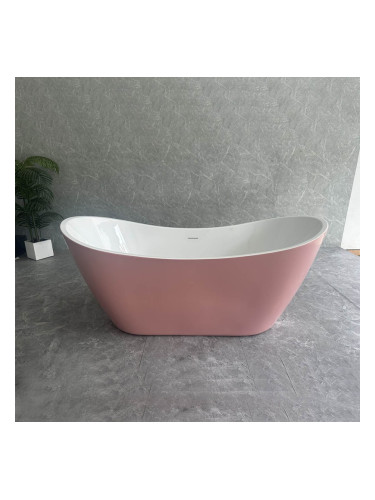 Свободно стояща вана, розова LB1781PINK