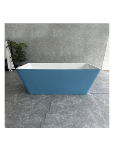 Свободностояща вана в синьо ICSH LB1680BL