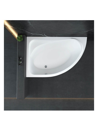 Ъглова вана, лява 170х100х52 см