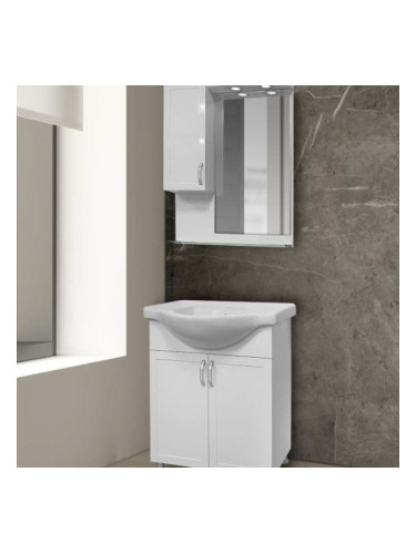 Комплект горен и долен шкаф за баня Атила