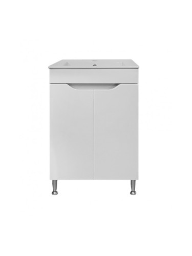 Шкаф за баня с умивалник и плавно затваряне Клара