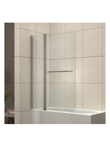 Параван за вана, ляв ICS 112TR L от закалено стъкло