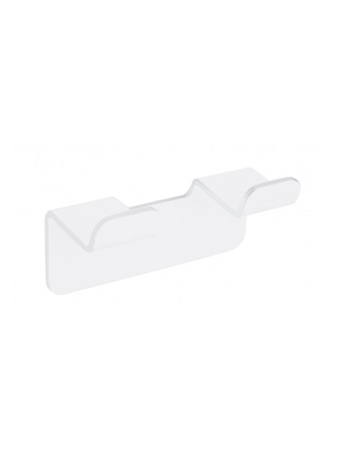 Двойна закачалка за баня ELINOR WHITE ICA 5553 -2W