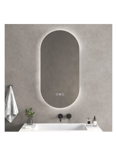 LED огледало BRUNO 40 с антифог и радарен сензор