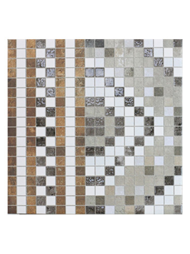 TESELA TERRA CENEFA – гранитогрес имитация на мозайка