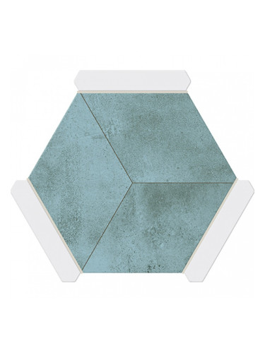 ROCKVILLE TURQUOISE – шестоъгълен гранитогрес