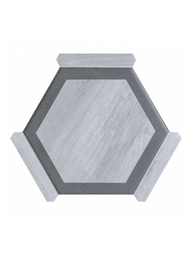 OREGON GRIS GRAFITO – шестоъгълен гранитогрес