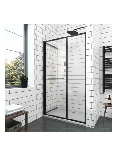 Параван за баня GRAZIANA MATT BLACK 6-80200MB