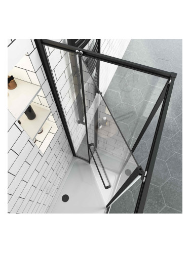 Параван за баня GRAZIANA MATT BLACK 5-80200MB