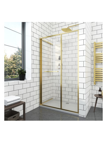 Параван за баня GRAZIANA BRUSH GOLD 6-80200BG