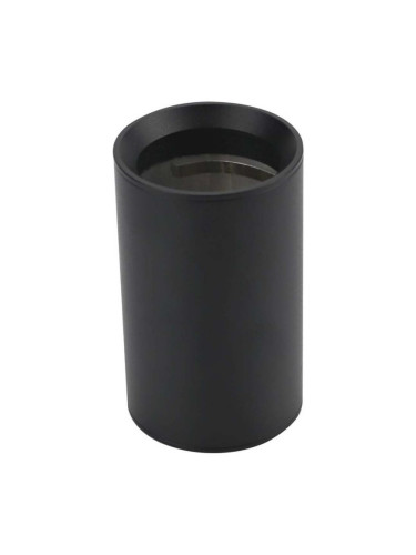 Черно алуминиево тяло за GU10, IP20, до 35W