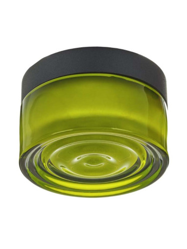 Зелена външна LED луна Triadic 9W, 4000K, elbulgaria