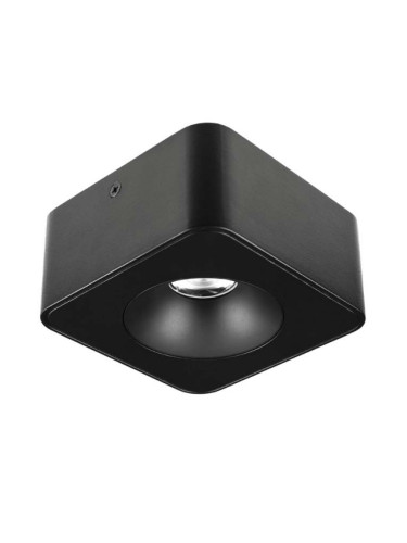 Черна LED луна за външен монтаж Sublime 12W