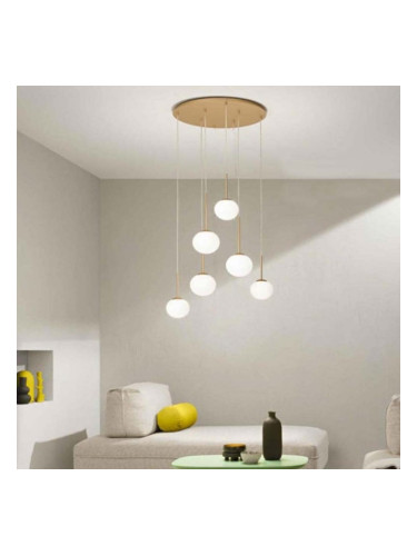 Полилей Jewel от Ondaluce, златен