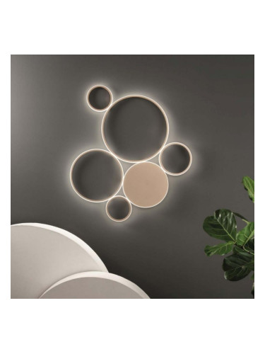 Led Плафон led 68w, 3000k, 6800lm, PL.POIS/ORO-GR