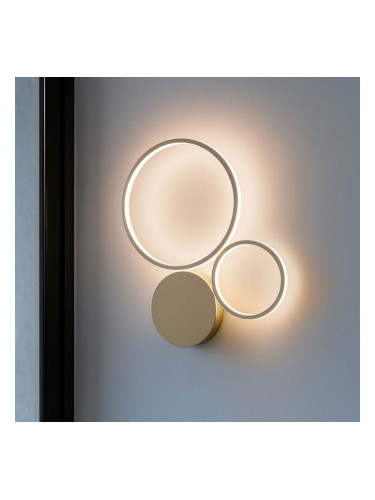 LED плафон PL.POIS/ORO-PC злато, led 42w, 4000k, 4100lm