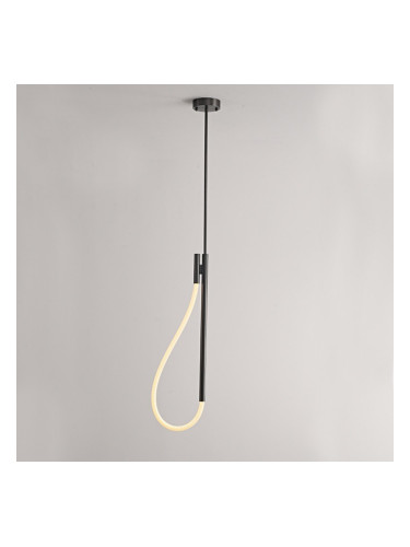 Черен LED пендел Malpo 12W от ACA Lighting