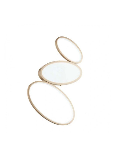 Плафон в златен цвят Rice Oro LED 25W, 3000K, 2500lm от Ondaluce