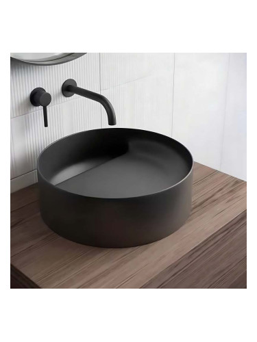 Порцеланов умивалник Magenta в черен мат