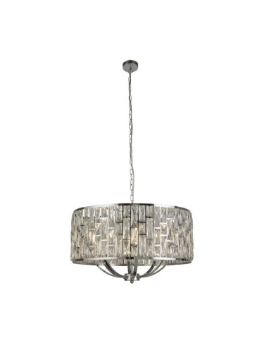 Полилей Bijou, хром, 8 лампи E14, Searchlight