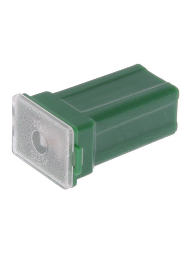 Автомобилен предпазител, 27mm, 40А, 32VDC, JAPVAL, MINI, зелен