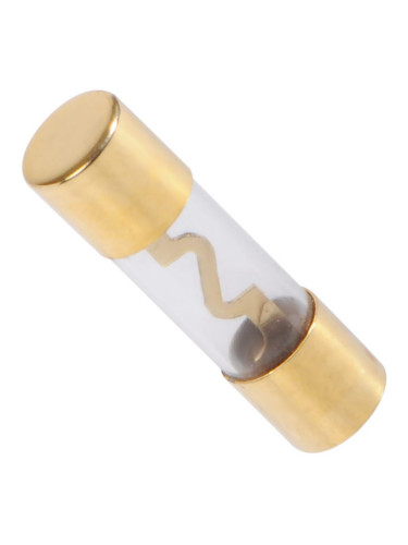 Автомобилен предпазител, цилиндричен, стъклен, Ф10х38mm, 80A, 12VDC