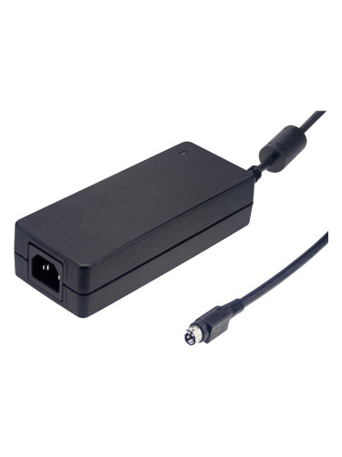 Захранващ адаптер, 12VDC, 11.5A, 138W, 85~264VAC, 120~370VDC, накрайник DIN 4, импулсен, GST160A12-R7B