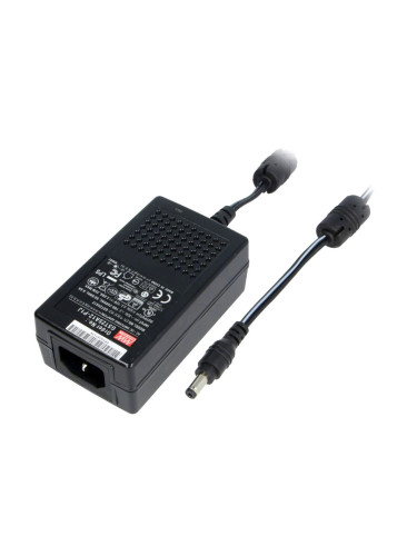 Захранващ адаптер, 28VDC, 0.89A, 25W, 85~264VAC, 5.5x2.1mm, импулсен, GST25A28-P1J