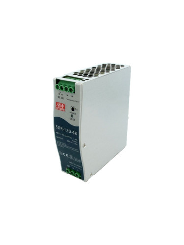 Захранване за DIN шина, 48VDC, 2.5A, 120W, IP20, MEAN WELL