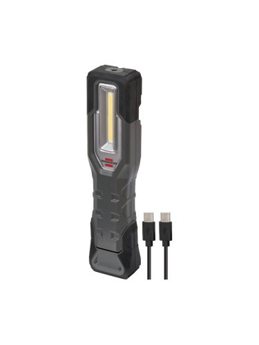 LED работна лампа/фенер, COB, 1000 + 200lm, 6500K, IP54, Brennenstuhl, 1175680