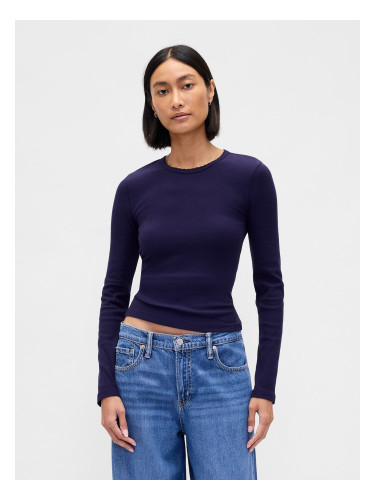 Дамска оребрена тениска GAP