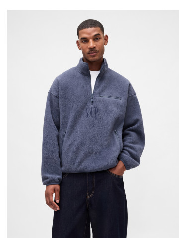 GAP Oversize Arctic Fleece Sherpa Sweatshirt - Mens